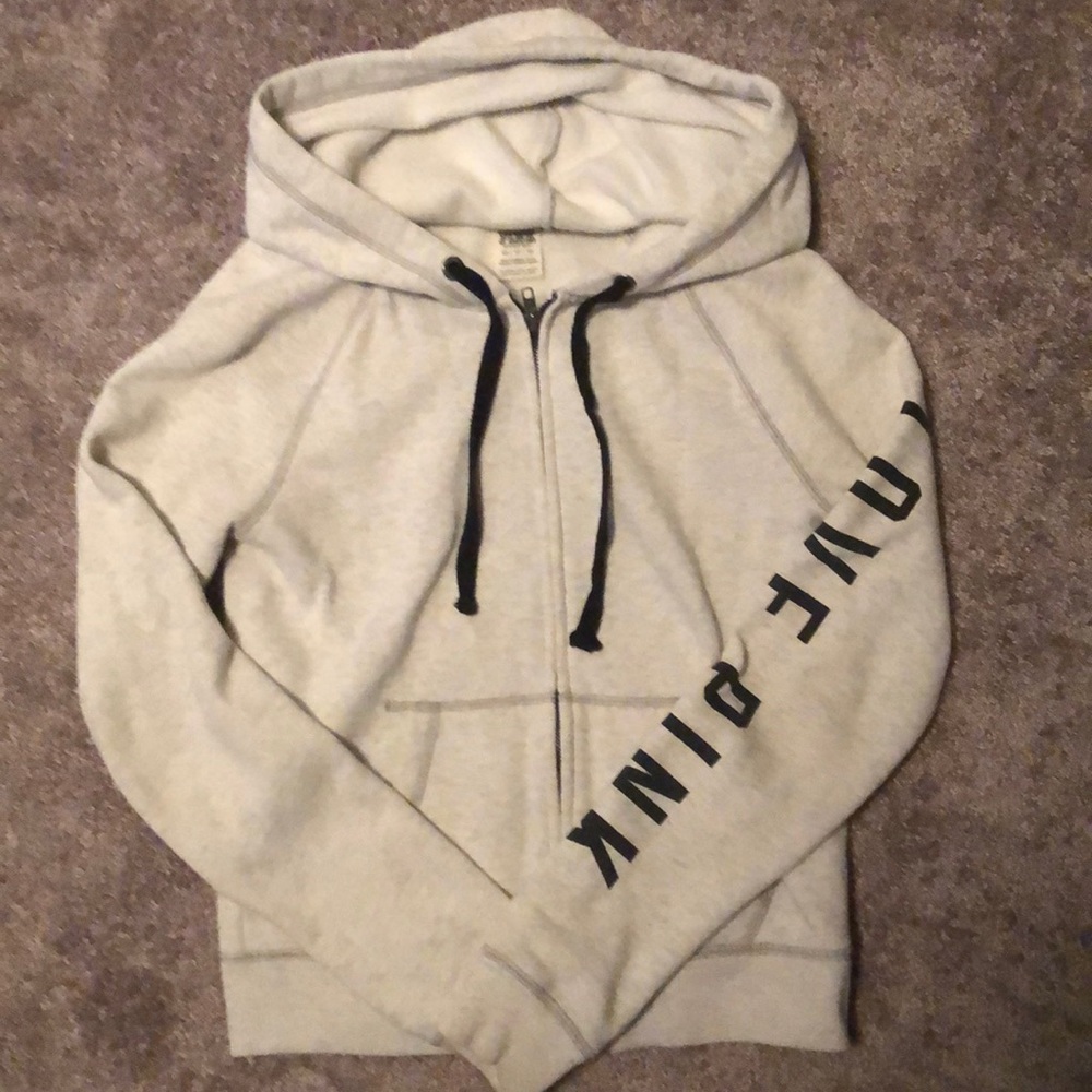Victoria secret zip up hoodie